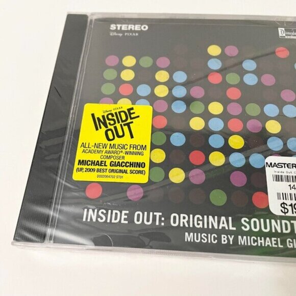 Inside Out Original Soundtrack Music Michael Giacchino CD Flaws - Picture 3 of 16